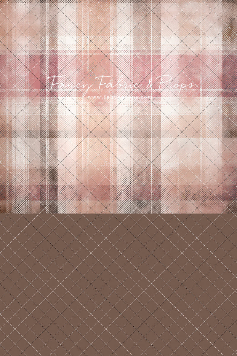 Rosewood Plaid - With Sweep Option