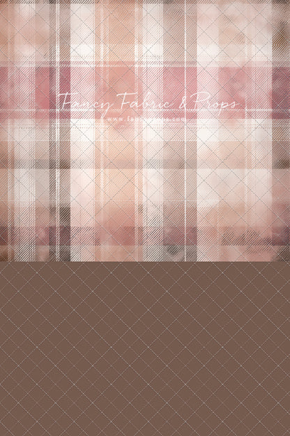 Rosewood Plaid - With Sweep Option