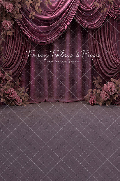 Royal Plum Soiree - With Sweep Option