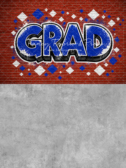 Royal & White Grad - With Sweep Option
