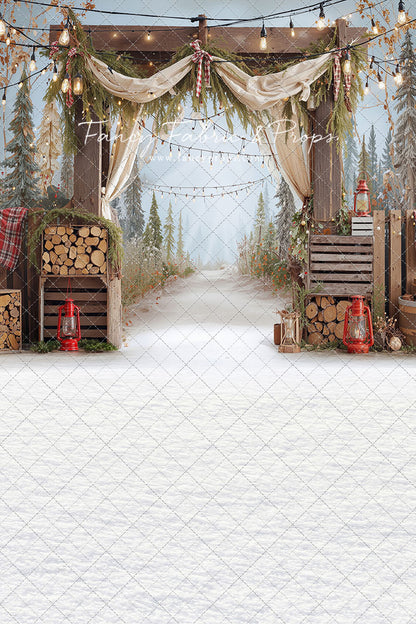 Rustic Winter Passage - With Sweep Option