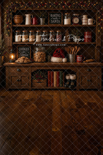 Santa's Cookie Cupboard - With Sweep Option