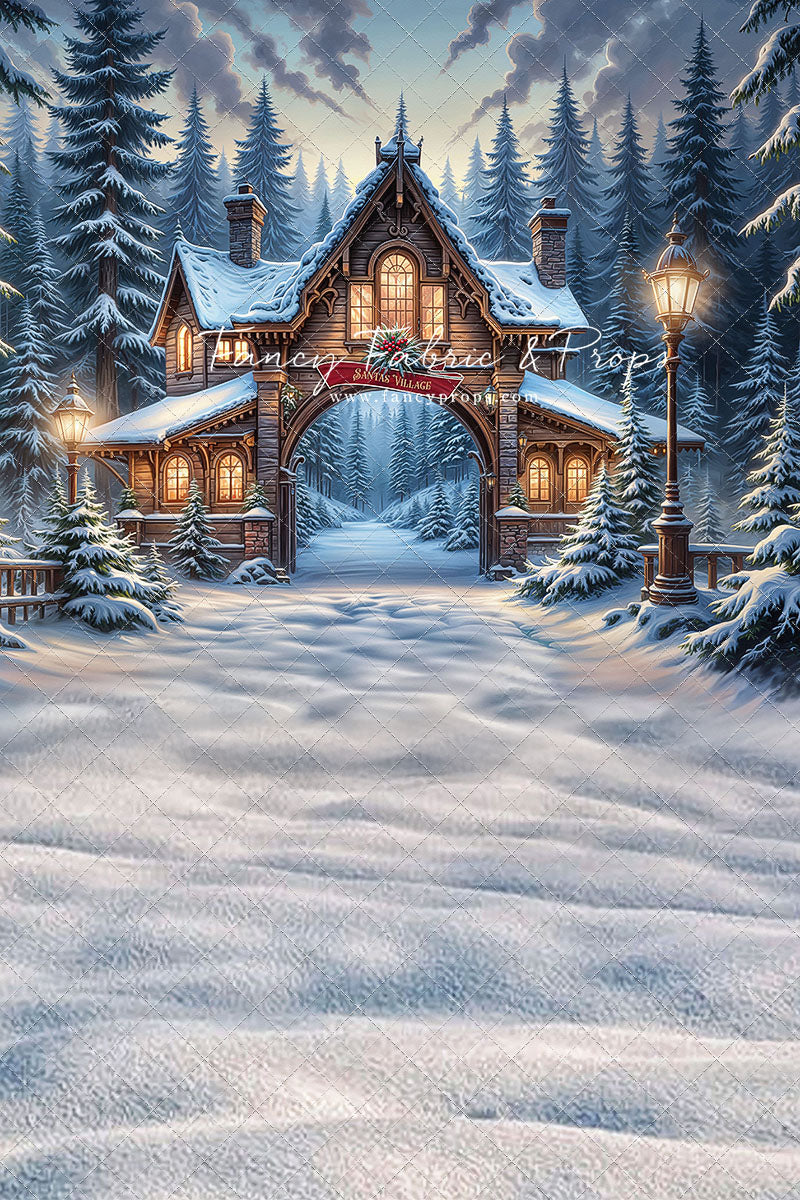 Santa's Village Entrance - With Sweep Option