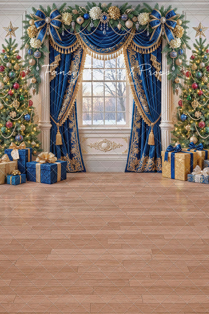 Sapphire & Gold Christmas - with Sweep Option