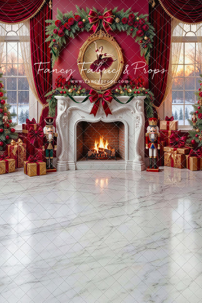 Scarlet Ballerina Christmas - with Sweep Option