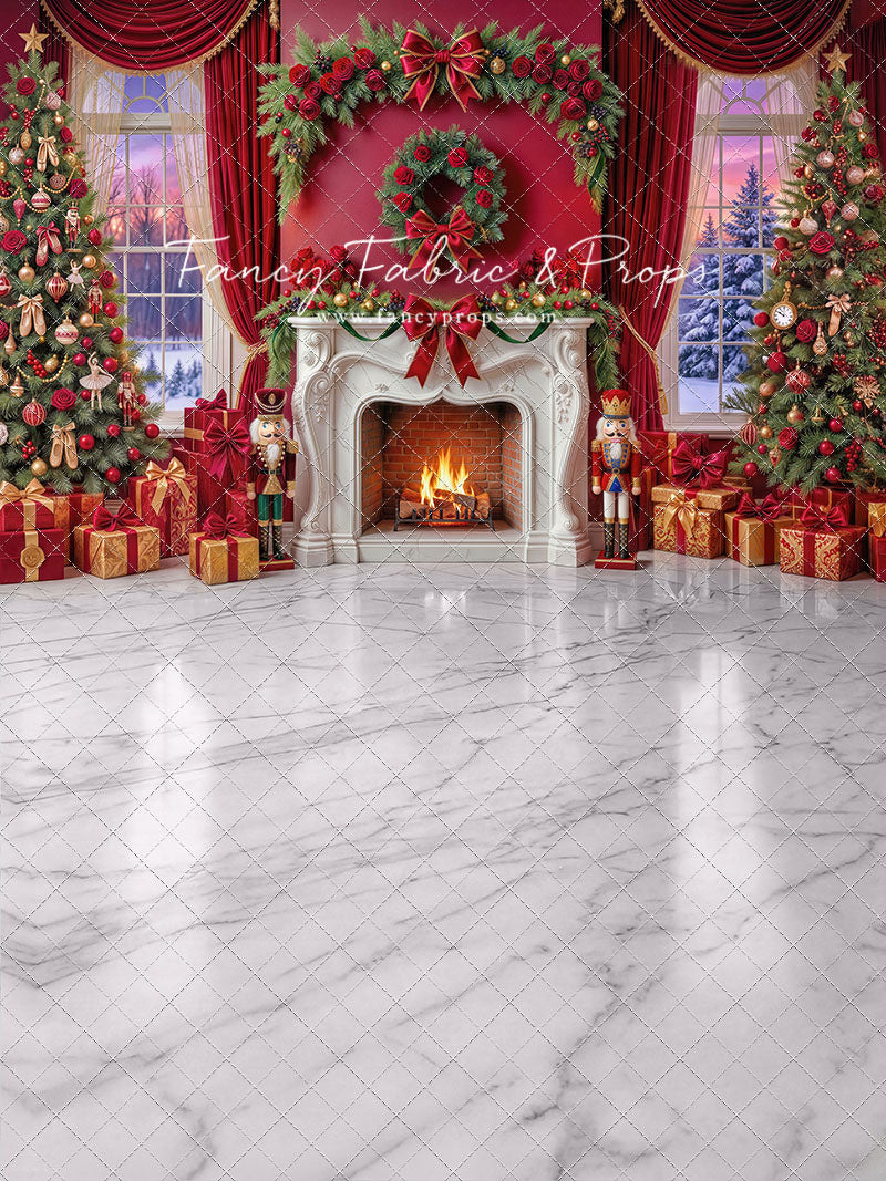 Scarlet Christmas Room - with Sweep Option