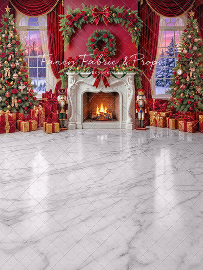 Scarlet Christmas Room - with Sweep Option