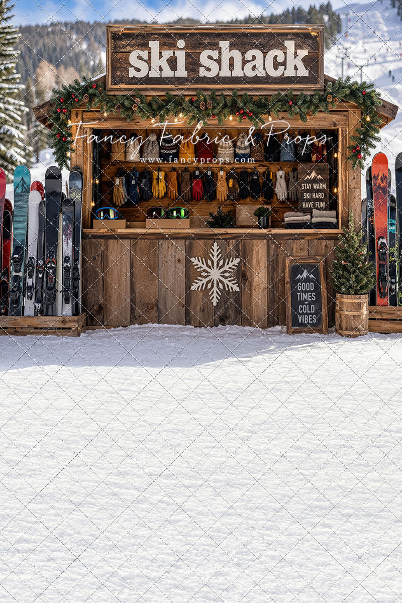 Snow Day Ski Shack - With Sweep Option