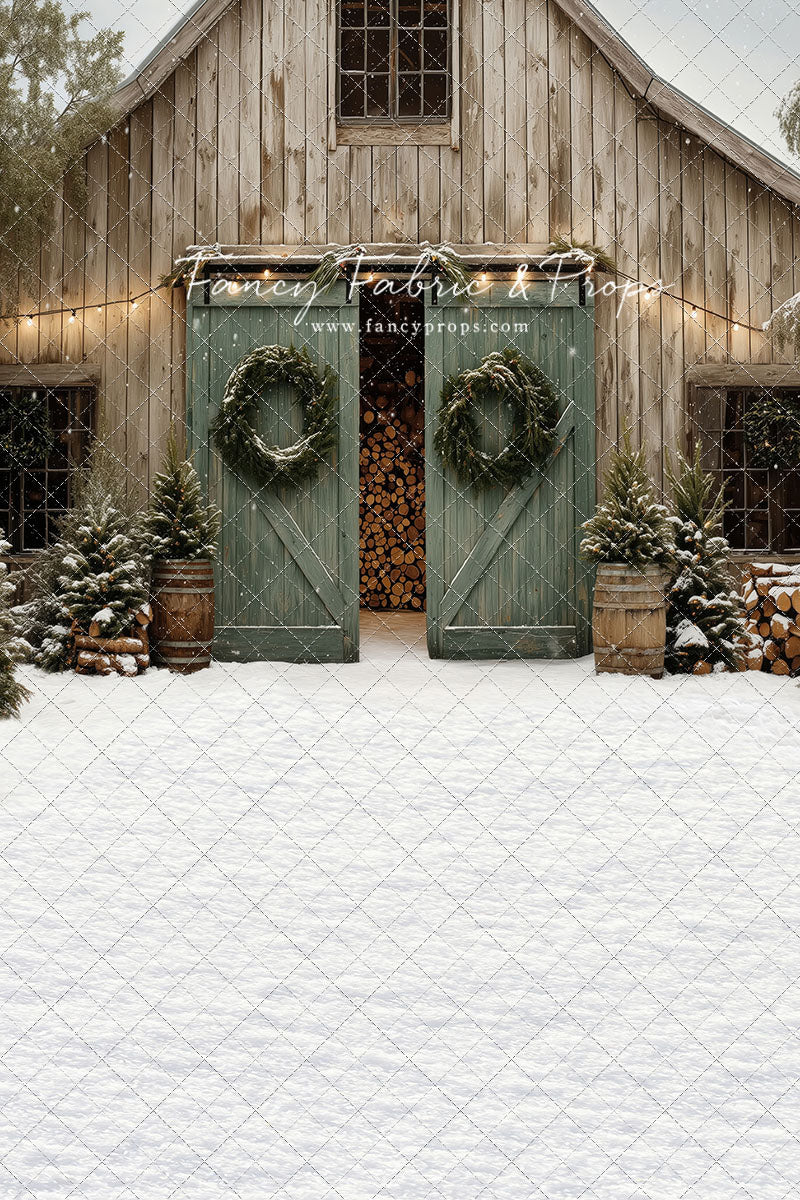 Snowfall Barn - with Sweep Option