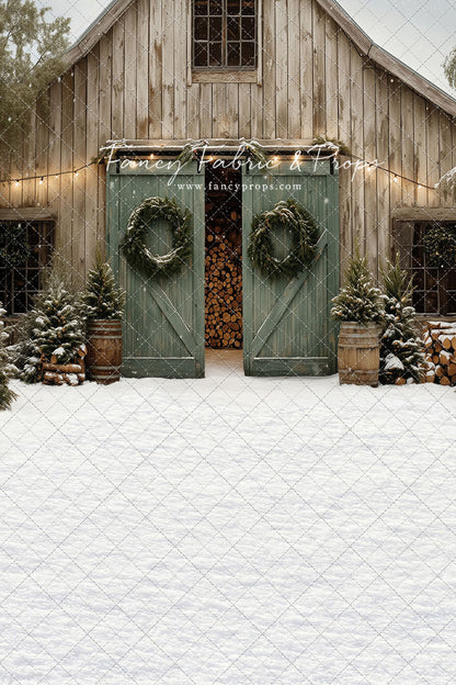 Snowfall Barn - with Sweep Option