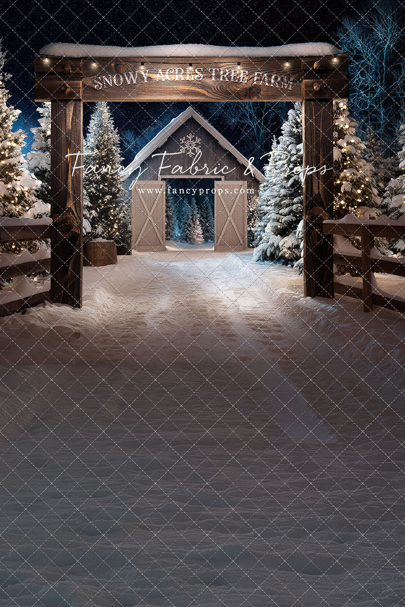 Snowy Acres Tree Farm - with Sweep Option