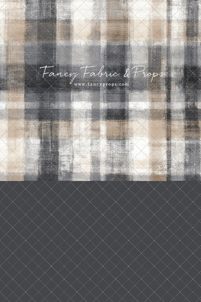 Stone & Sand Tartan - With Sweep Option