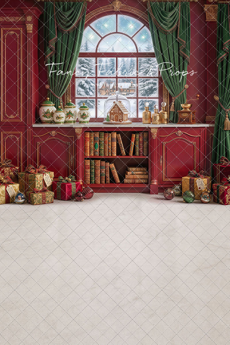 Storybook Christmas Room - With Sweep Option