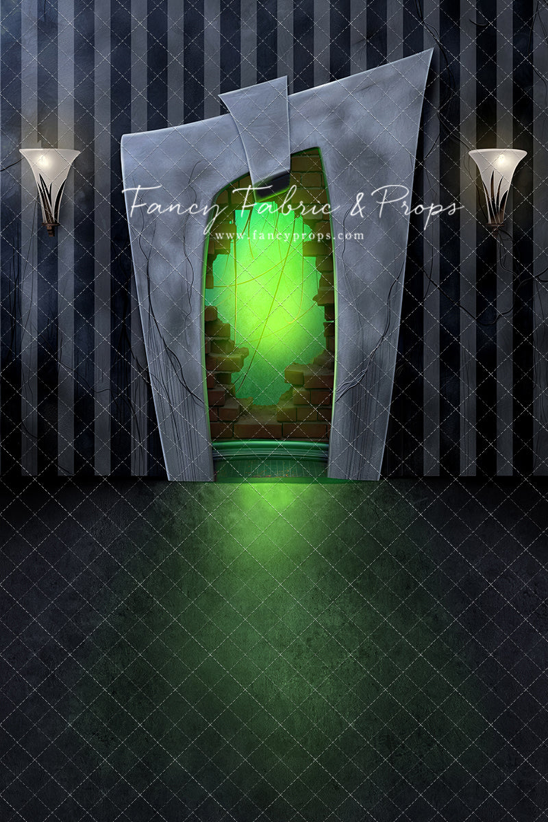 Strange & Unusual Fireplace - With Sweep Option