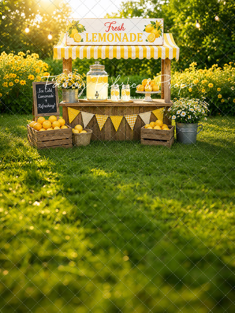 Sunny Days Lemonade Stand - With Sweep Option