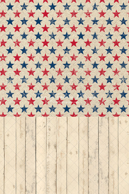 Americana Charm - With Narrow Amanda Cream Wood Floor Sweep Option