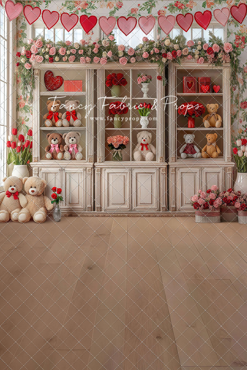 Teddy's Sweetheart Corner - With Sweep Option