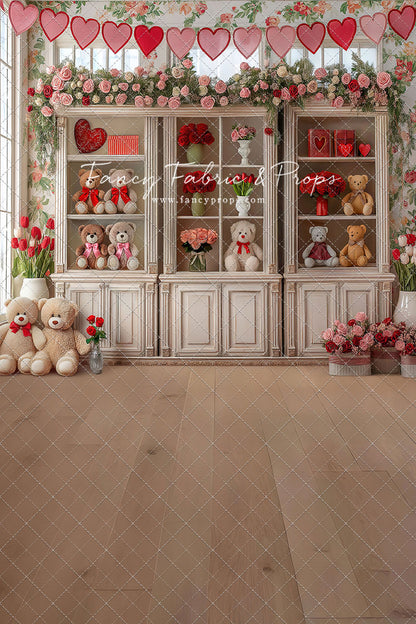 Teddy's Sweetheart Corner - With Sweep Option