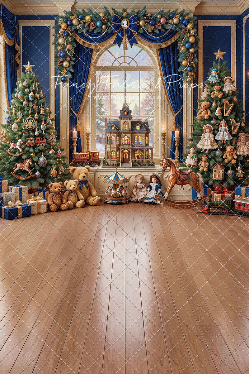 The Holiday Dollhouse Room - with Sweep Option