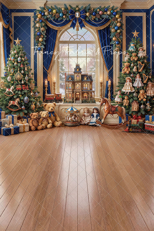 The Holiday Dollhouse Room - with Sweep Option