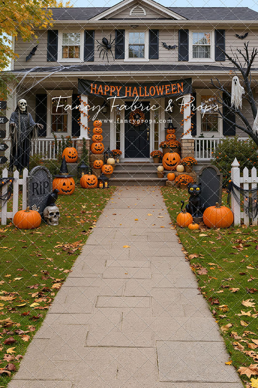 Trick or Treat Stop - With Sweep Option