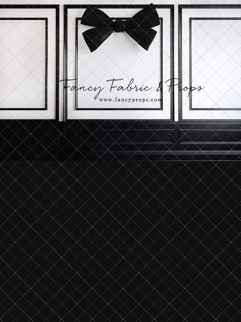 Uptown Chic - Black Floor - With Sweep Option