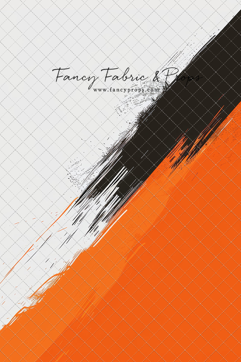 Varsity Orange & Black