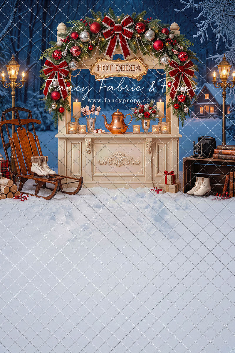 Vintage Cocoa Stand - with Sweep Option