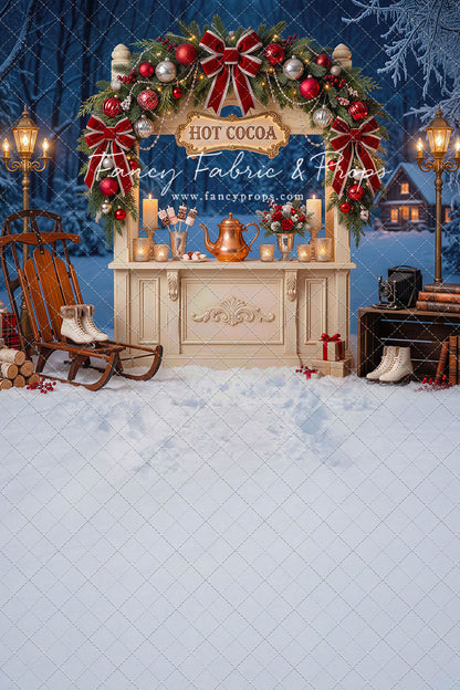 Vintage Cocoa Stand - with Sweep Option