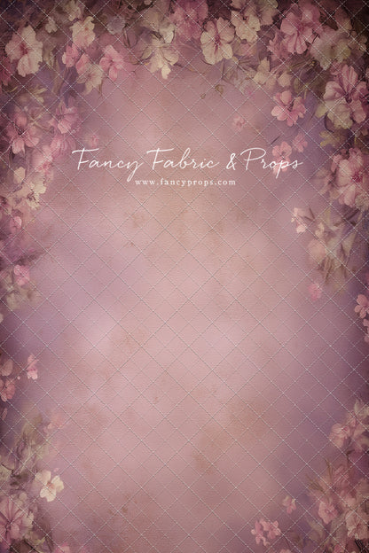 Vintage Mauve Petals - With Sweep Option