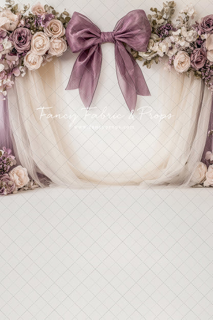 Violet Rose Cashmere - With Sweep Option