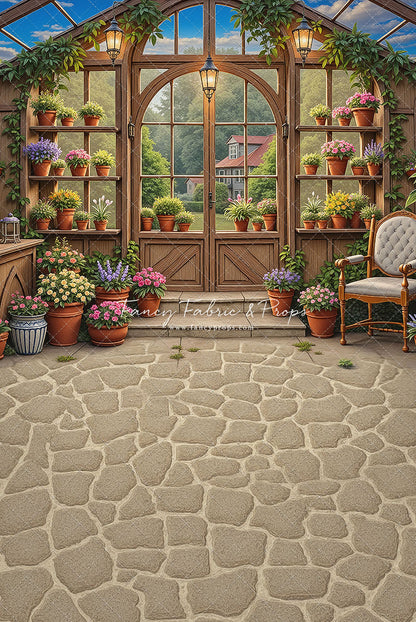 Vivid Blooming Greenhouse - With Sweep Option
