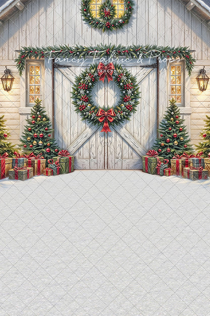 Winter Welcome Barn - with Sweep Option