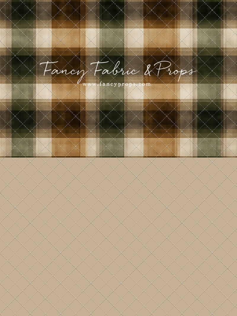 Woodland Plaid - With Sweep Option