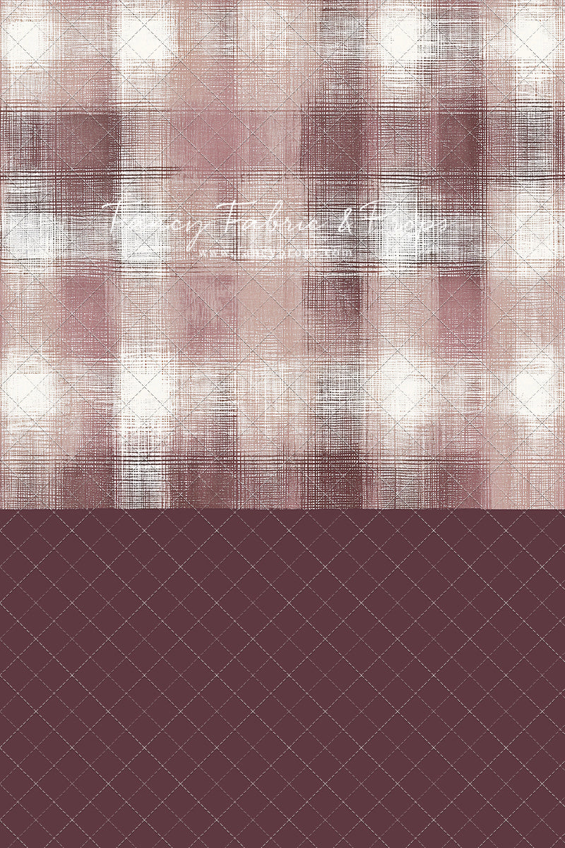 Woven Mauve - With Sweep Option
