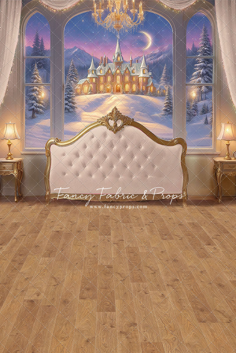 Holiday Fairytale Slumber - White  - With Sweep Option