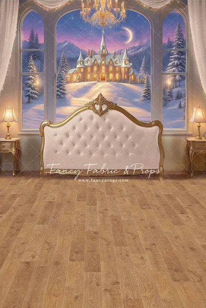 Holiday Fairytale Slumber - White  - With Sweep Option
