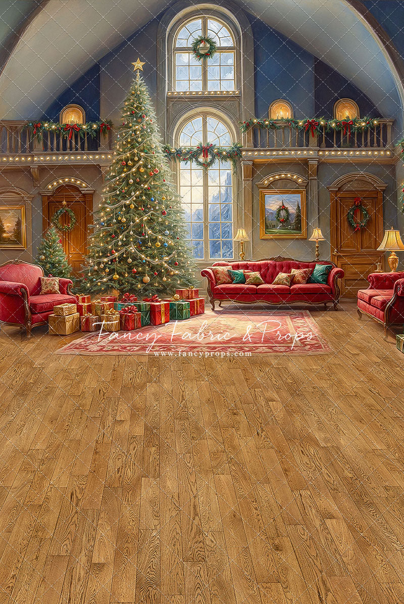 Elegant Christmas Chateau - with Sweep Option