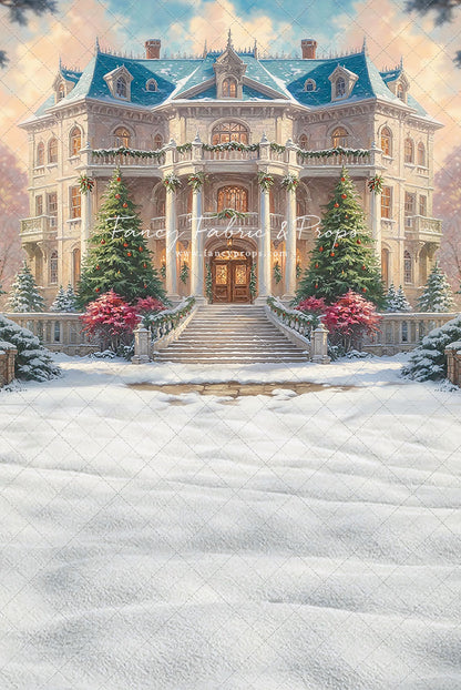 Majestic Christmas Manor - With Sweep Option