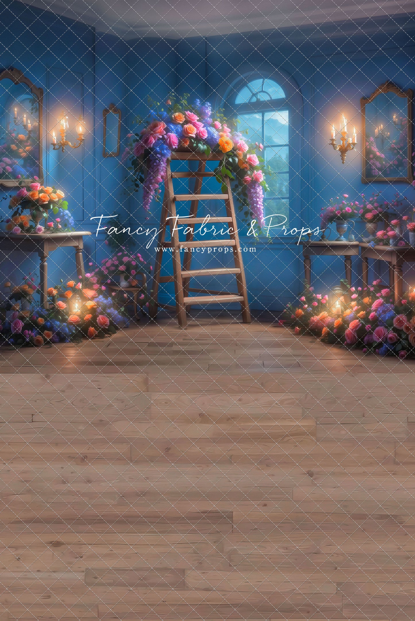Blooming Inspiration Studio - Wood Floor - With Sweep Option