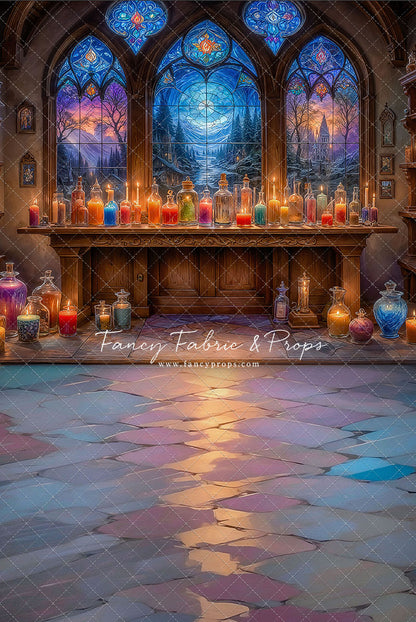 Mystic Potion Emporium - Cement Floor - With Sweep Option