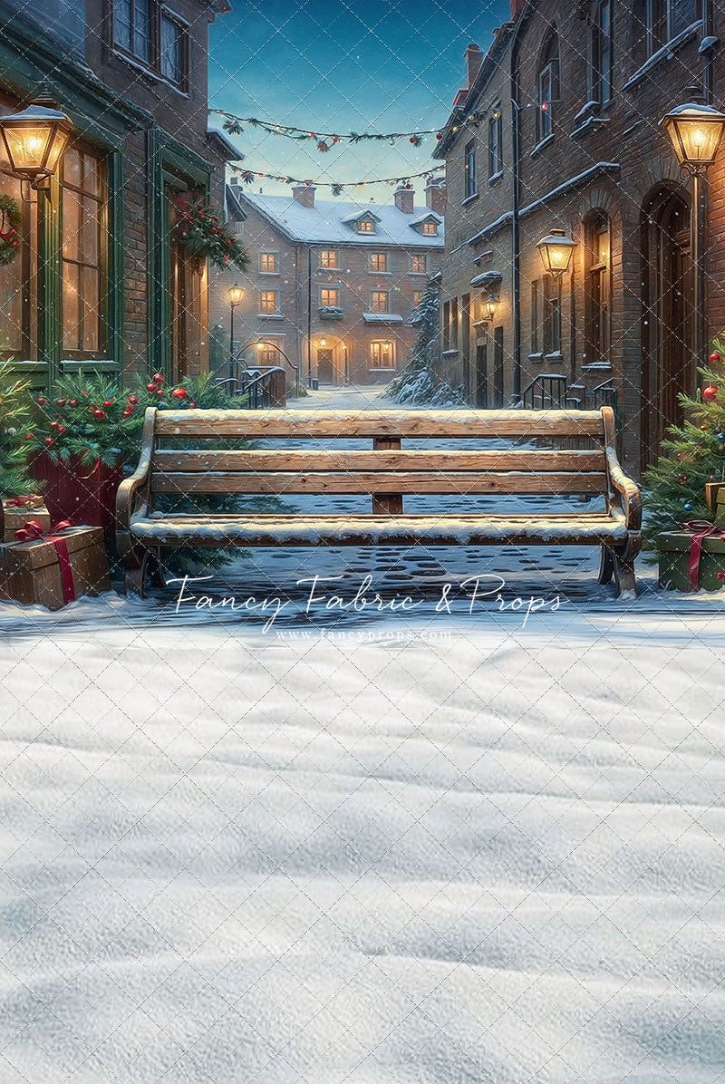 Festive Holiday Avenue - with Sweep Option