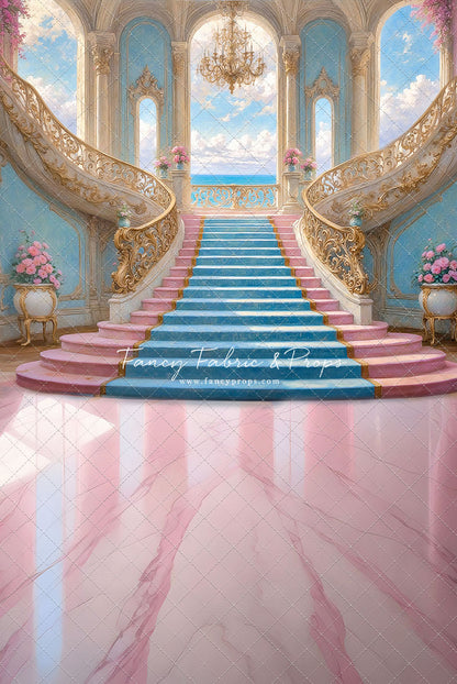 Enchanting Pastel Staircase - With Sweep Option