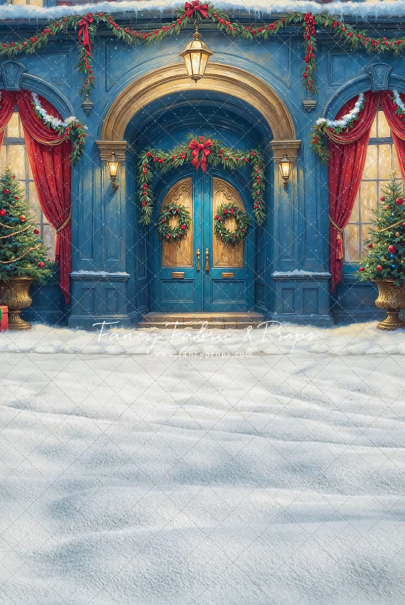 Sapphire Holiday Elegance - With Sweep Option