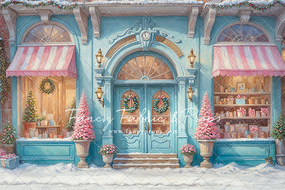 Snow-Kissed Winter Market - With Sweep Option