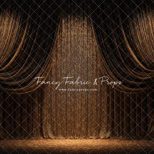 Amber Shimmer Stage - With Sweep Option