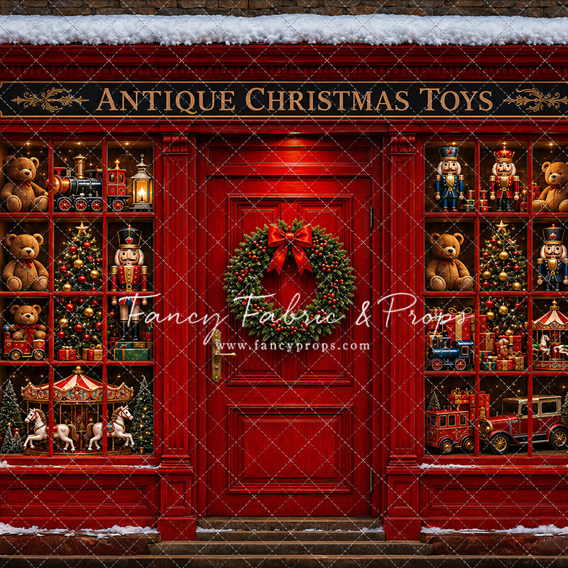 Antique Christmas Toy Store - with Sweep Option