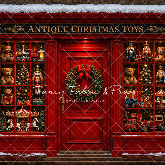 Antique Christmas Toy Store - with Sweep Option