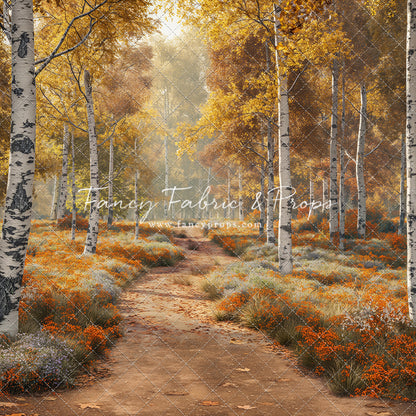 Beautiful Autumn Stroll - With Sweep Option