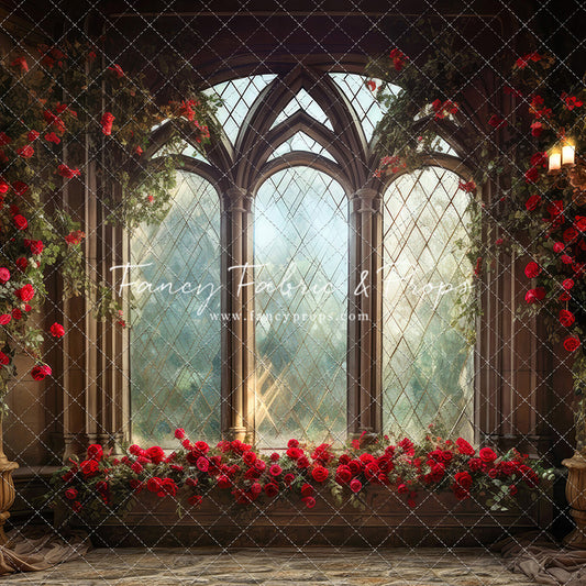 Belle's Castle Window 60x50" - Littles Collection